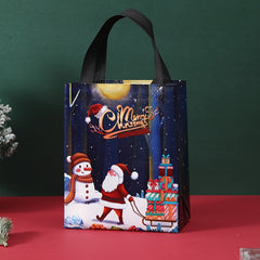 6pcs Christmas Gift Bags Non-woven Christmas Packaging Bags