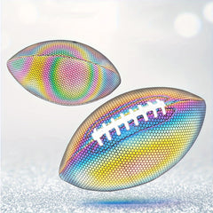 Size 9 American Reflective Rugby PU Seam Football