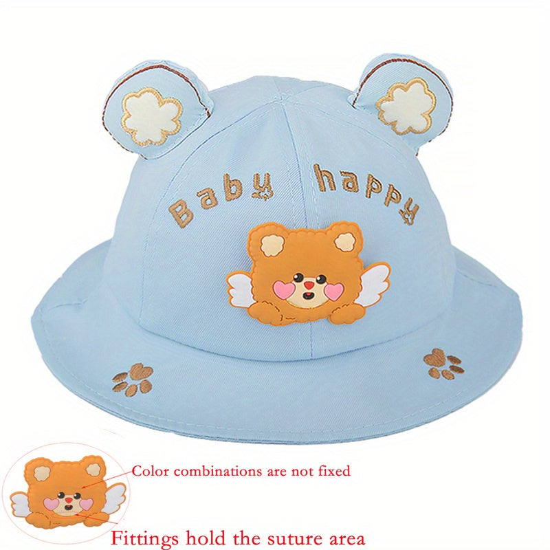Boys Casual Animal Ear Fisherman Hat