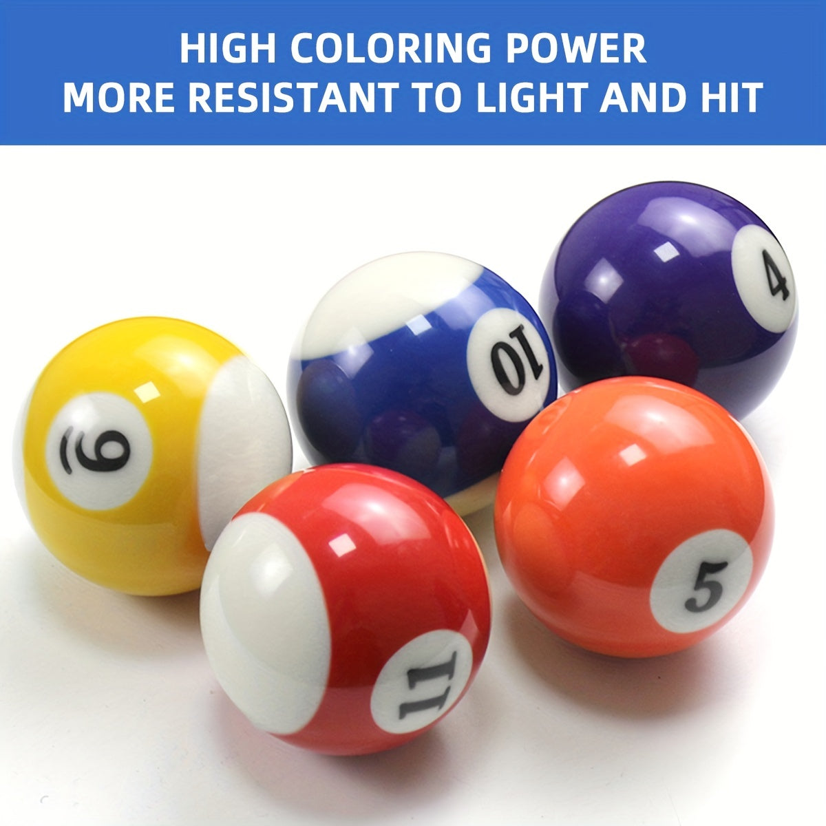 High Quality Billiard Ball for Cue Sport Snooker & Billiard Games