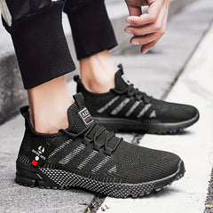 Men's Lace-Up Slip-On Athletic Sneakers