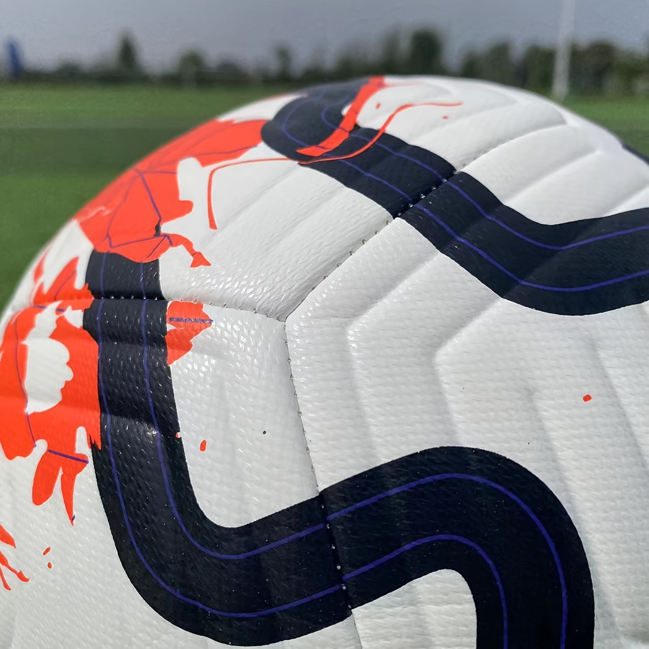 High Thickened PU Football Hand sewn Football