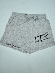 Faith & Love Print Shorts Drawstring Casual Shorts
