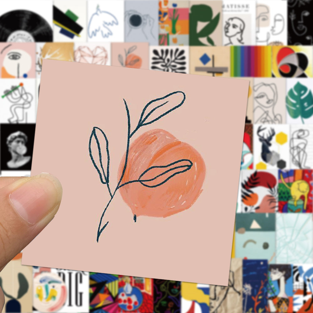 65pcs Waterproof Pop Style Stickers for Every Occasion