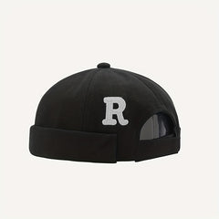 Brimless Skullcap For Men Retro Beanie Hat