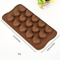 3D Silicone Chocolate Mold for DIY Cake Decorating