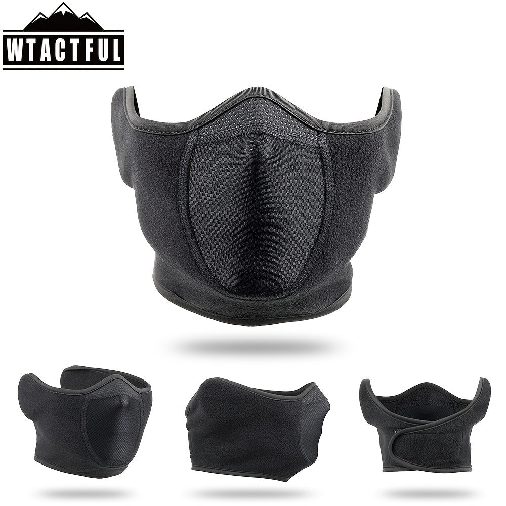 Men's Winter Windproof Coldproof Warm Ear Protection Face Mask Scarf