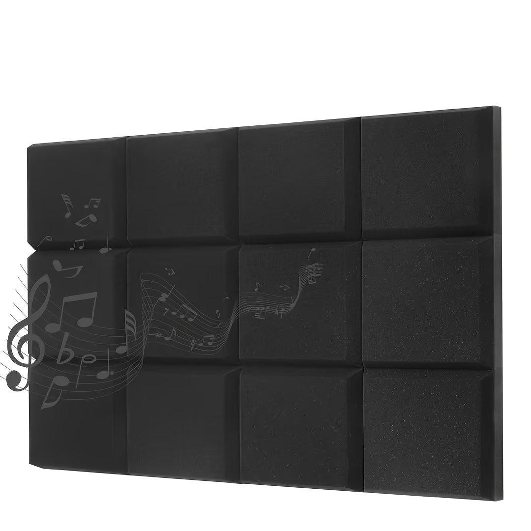 12pcs Sound Absorbing Cotton Tablet Sound Insulation Cotton