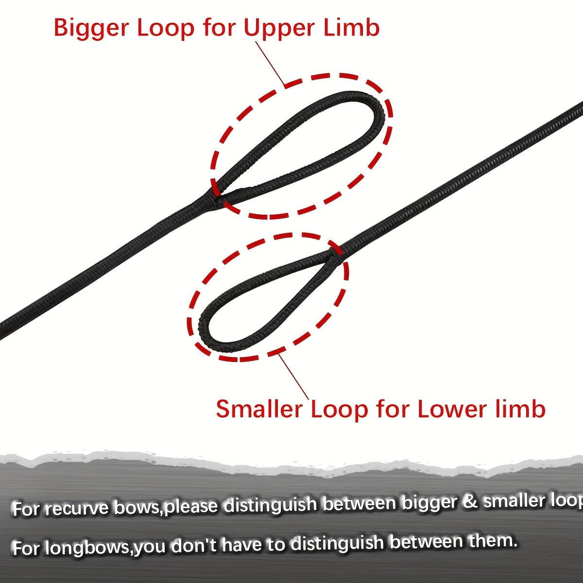 High Archery Bowstring Replacement for Recurve & Longbow 48'' 67''