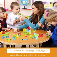 25pcs 3D Pop Bubble Fidget Toys Set Multicolor