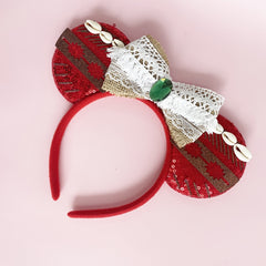 Girl's Big Ears Head Hoop Amusement Park Cosplay Props