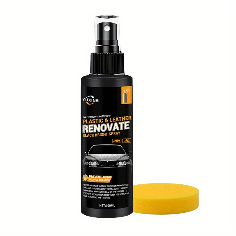 Car Interior Plastic Leather Refurbishment Cleaner 100ml