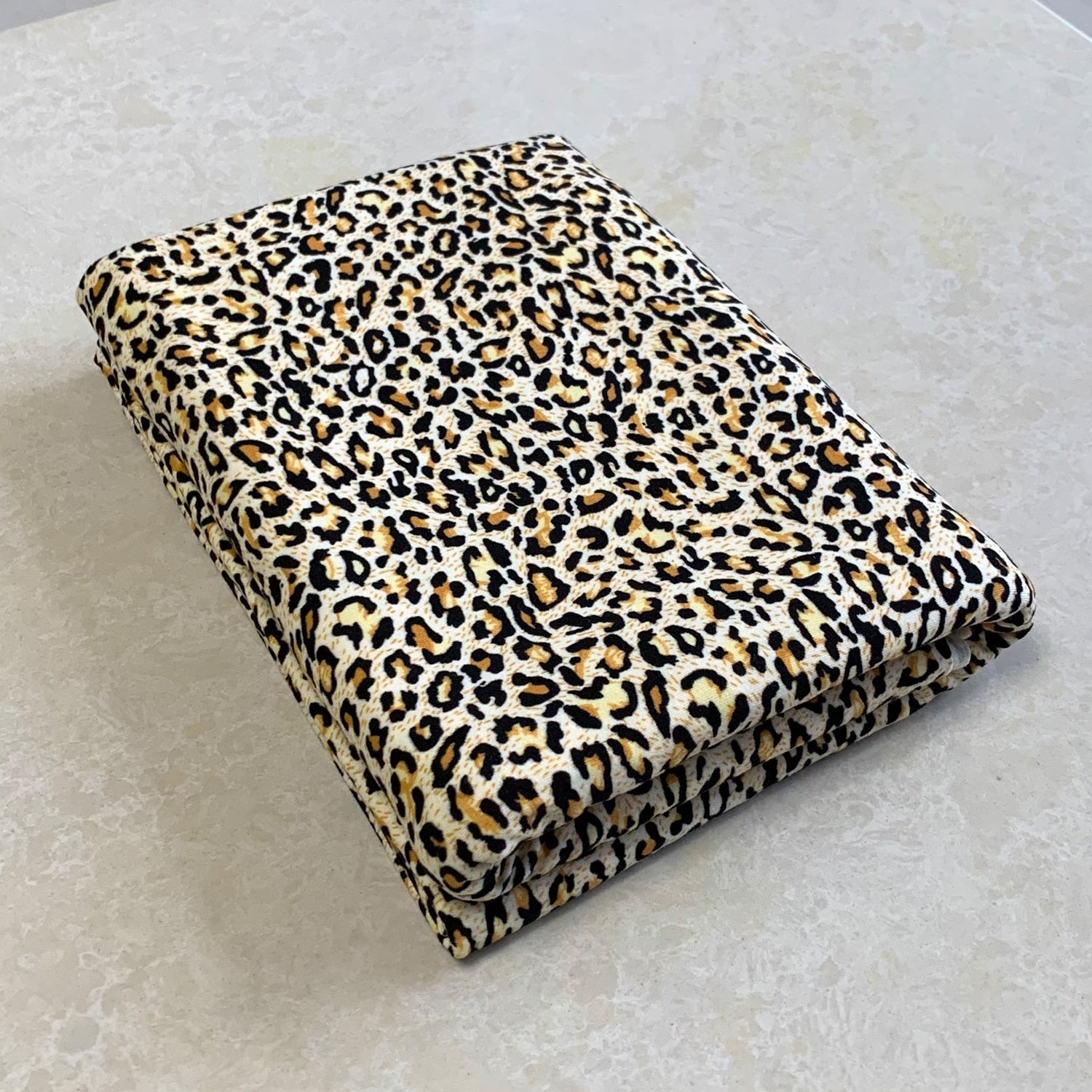 Leopard Pattern Soft Smooth Skin Friendly Fabric 5.90 ft