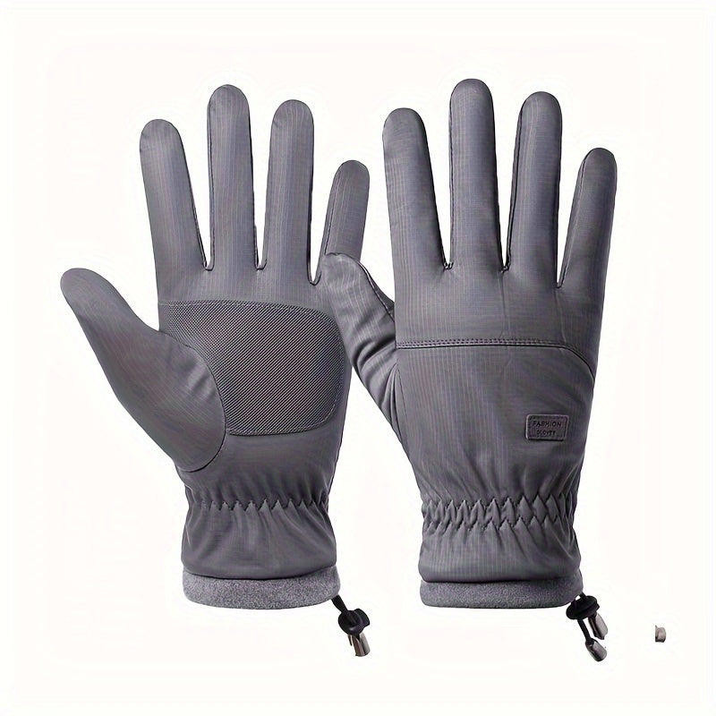Men's Waterproof Winter Gloves for Climbing Cycling