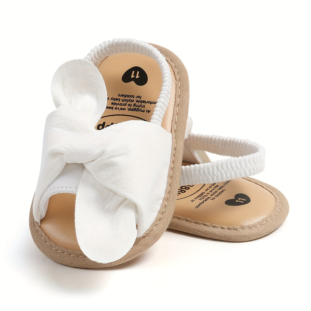 Baby Girls Open Toe Sandals Lightweight Breathable Shoes