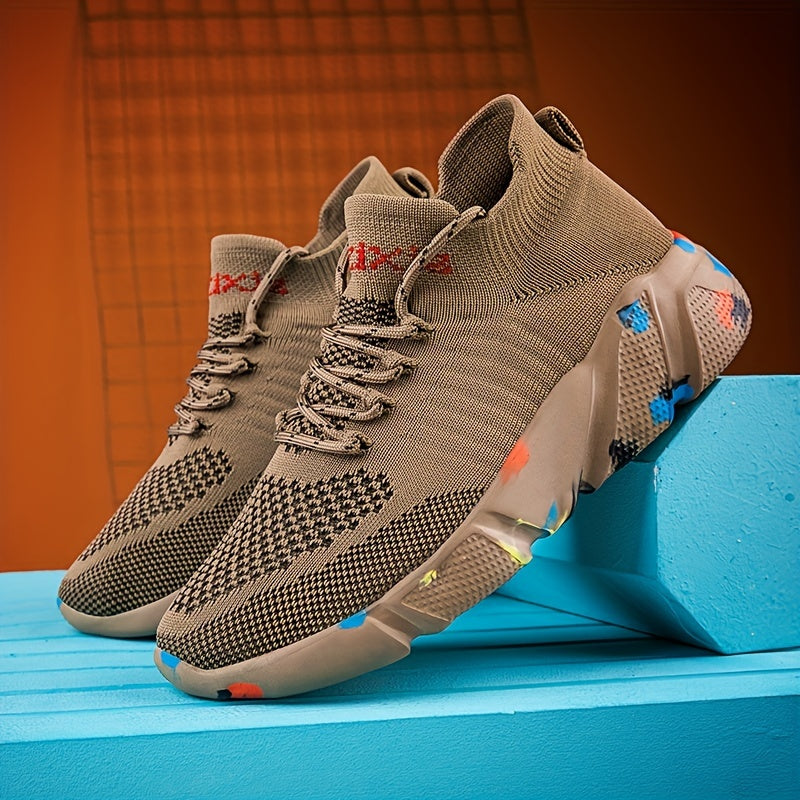 Men's Slip on Sneakers Breathable Athletic Shoes