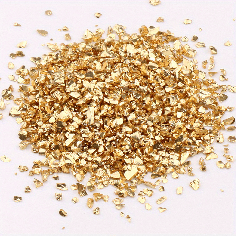 10g Crushed Glass Craft Glitter For Resin Nail Art DIY
