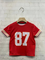 Boy's Short Sleeve Sports T shirt Breathable Loose Round Neck