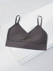 Women's Seamless U Back Short Fitness Bra Top
