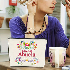 Makeup Bag for Grandma I Love You Grandma Abra Gift Idea