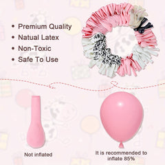 Cow Party Decorations Balloon Garland Arch Kit Happy Birthday Banner Cake Topper