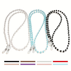 Beaded Glasses Chain Anti Slip Acrylic Eyeglasses Lanyard
