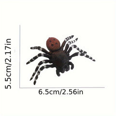Realistic Spider Action Model Toy Educational Learning Set for Boys Girls Kids