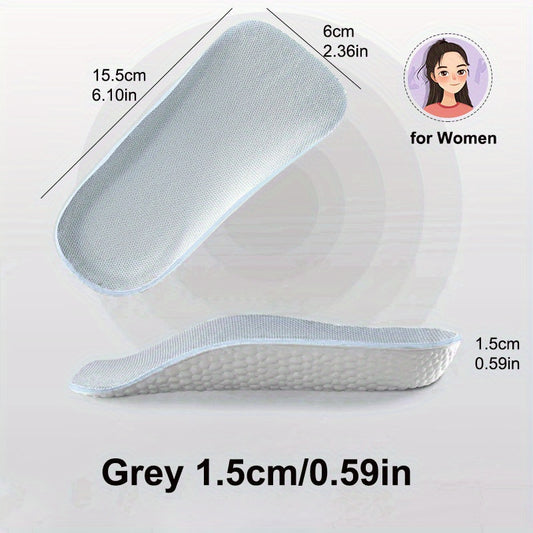 Arch Support Inner Heightening Insoles Breathable Sports Half Cushion