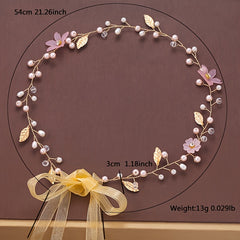 Crystal Beaded Headband Wedding