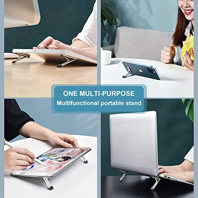 4pcs Universal Laptop Stand Mini Cooling Pad MacBook Invisible Anti Slip
