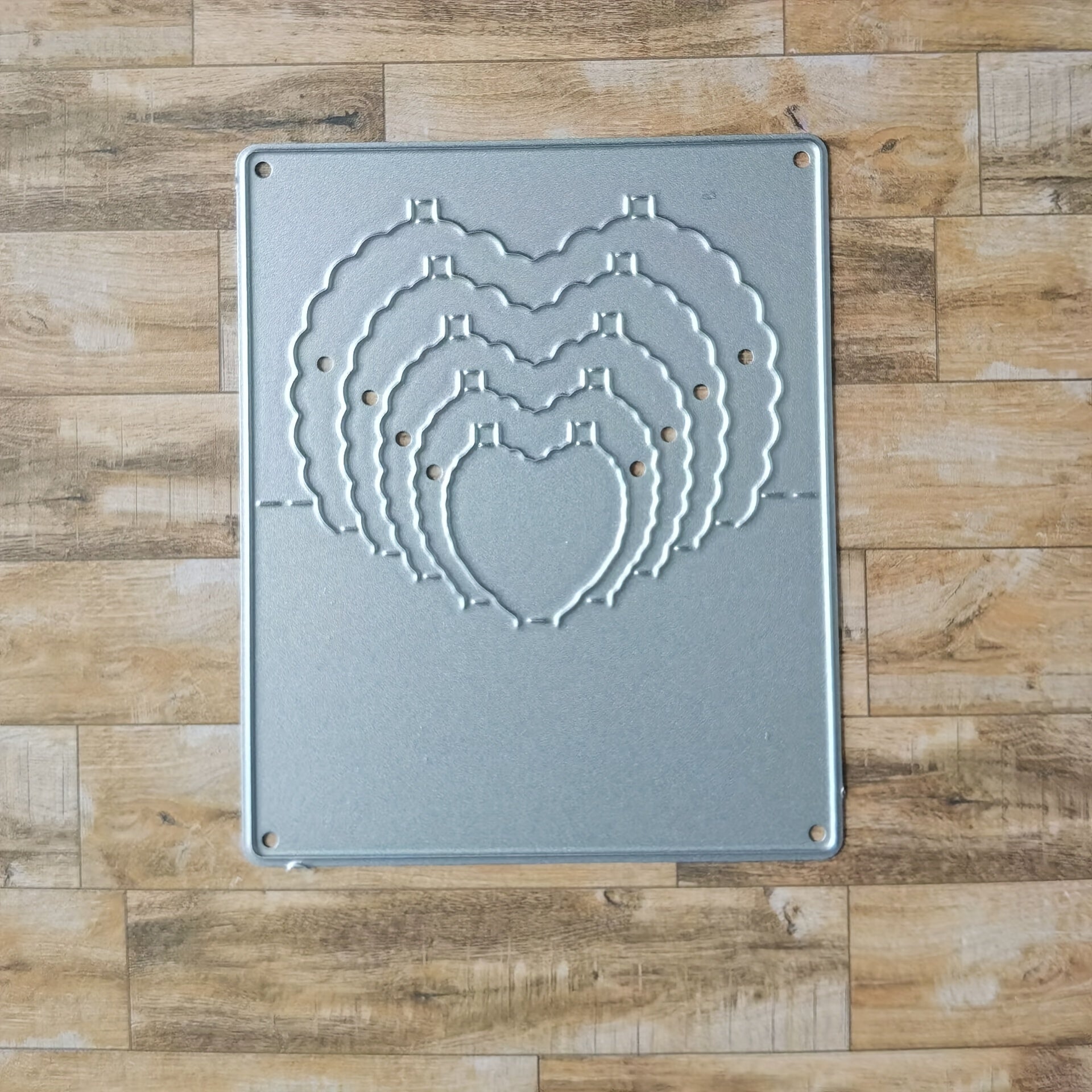 Layered Heart Die Cuts Love Cutting Die Stencil For Card Making
