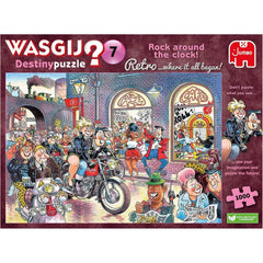 Jumbo Wasgij Retro Destiny 7 Rock Around The Clock 1000pc Puzzle