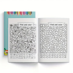 Interactive Hidden Items Book for Kids - Enhance Focus & Observation
