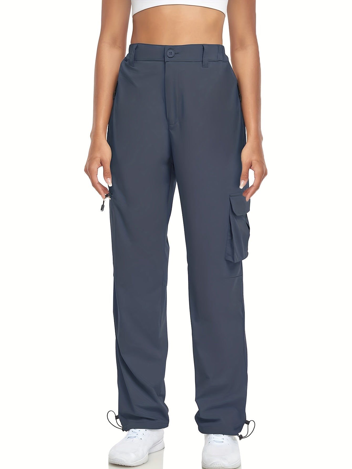 Women's Loose Outdoor Sports Pants Quick drying Thin pocket