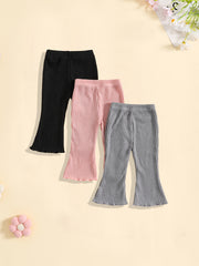 Baby Girls Casual Flared Leg Pants