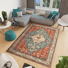 Vintage Boho Shaggy Area Rug for Living Room Bedroom
