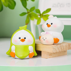 Mini Duck Resin Ornament Home Car Christmas Gift