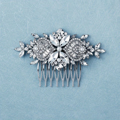 Rhinestone Hair Comb Bridal Hair Pieces Pearl Hair Accessories