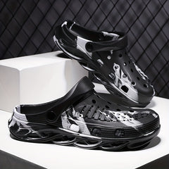 Men's Closed Toe Sandals Soft Sole Garden Shoes