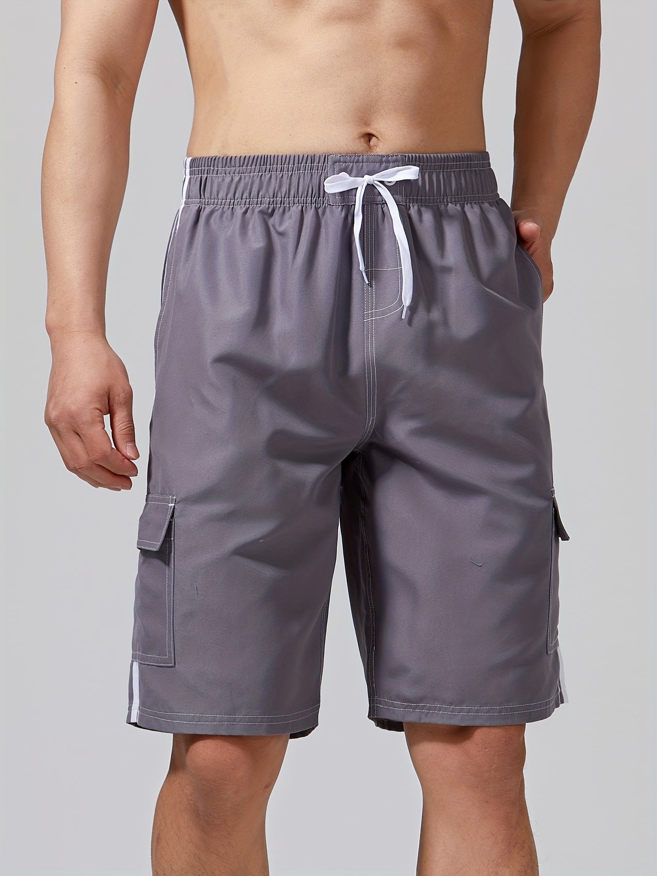 Tropical Swim Trunk Beach Shorts Men's Swimwear - Quick Drying