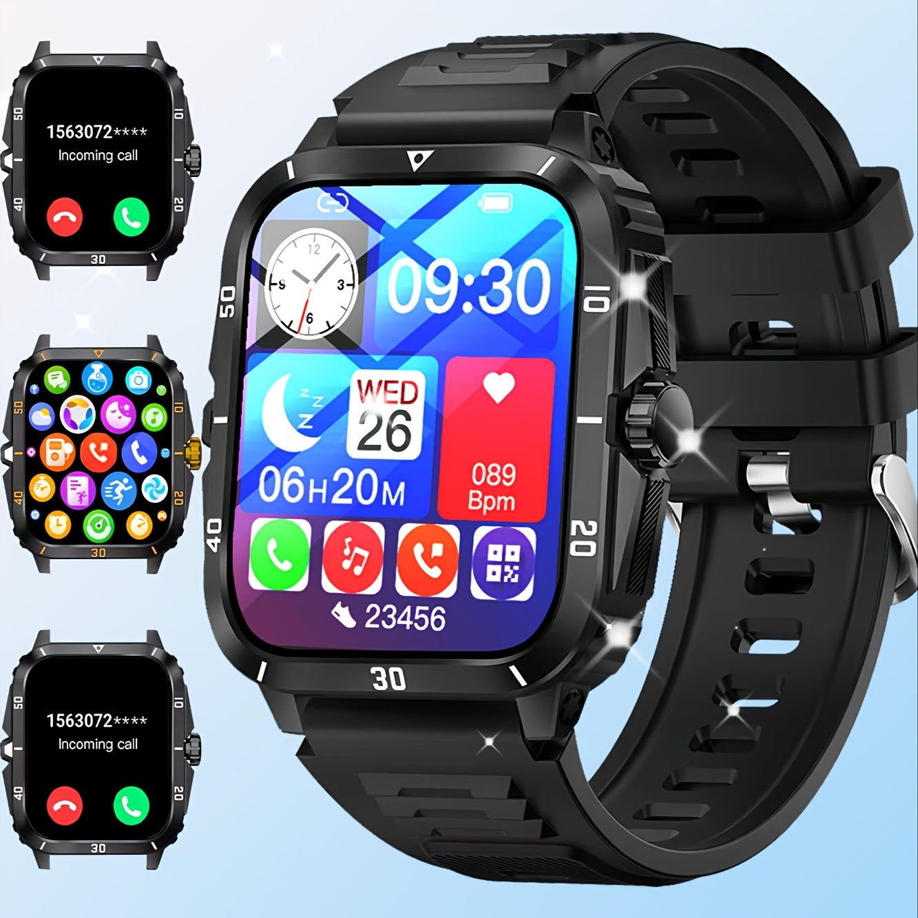 Wireless Calling Fitness Tracker Smartwatch
