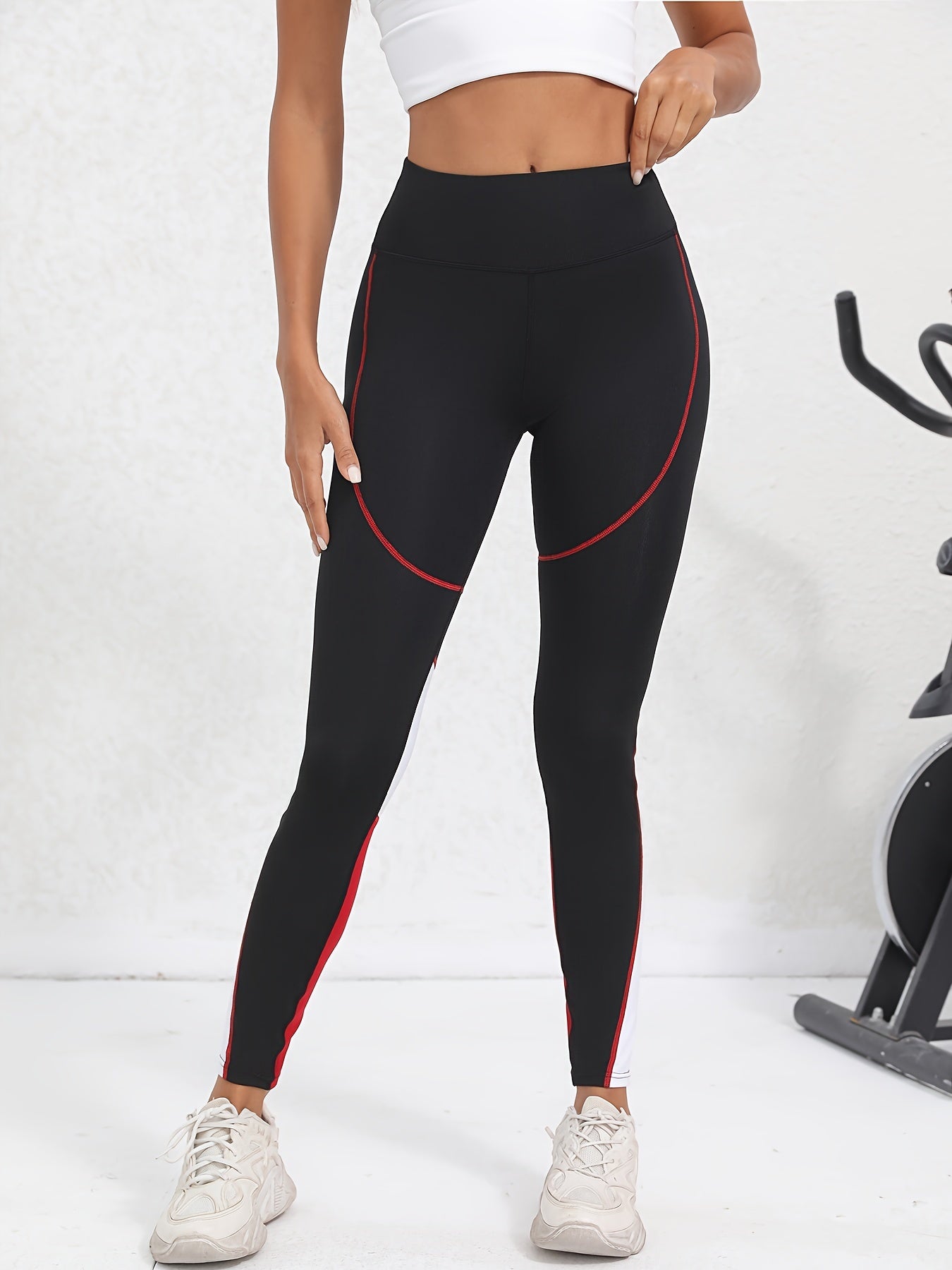 High Waist Yoga Workout Pants Stretch Running Leggings Women's Activewear
