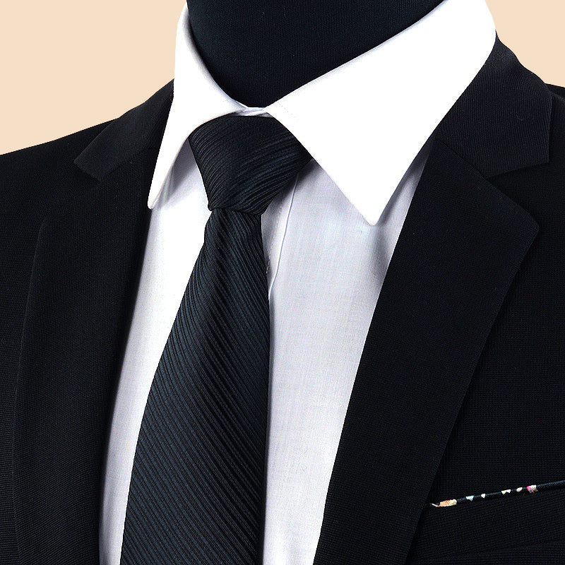 Men's Casual Striped Necktie For Wedding