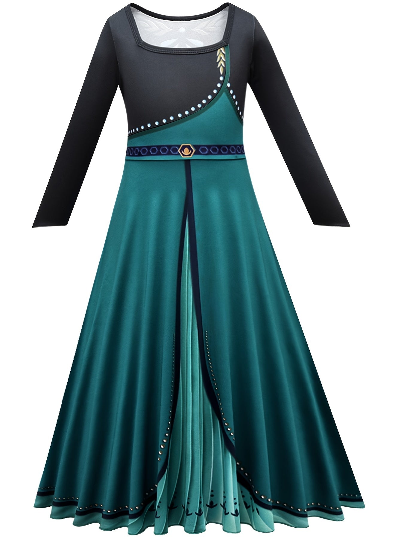 Girl's Fairy Tale Character Cosplay Costume Long Sleeve Dress