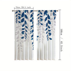 Rod Pocket Curtain for Home Decoration with Pillow Cover