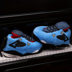 Men's Soft House Shoes Warm Slip-On Slippers Indoor Bedroom Home Shoes