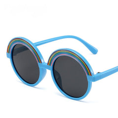 Personalized Cartoon Rainbow Frame Decorative Sunglasses