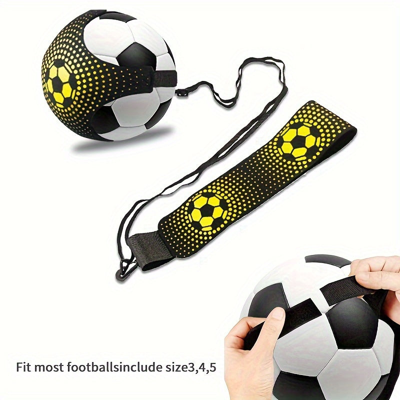 Adjustable Elastic Football Kick Trainer for Single Practice