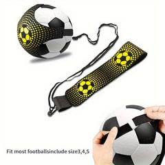 Adjustable Elastic Football Kick Trainer for Single Practice