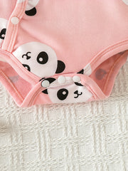 Baby Girls Long Sleeve Graphic Onesie